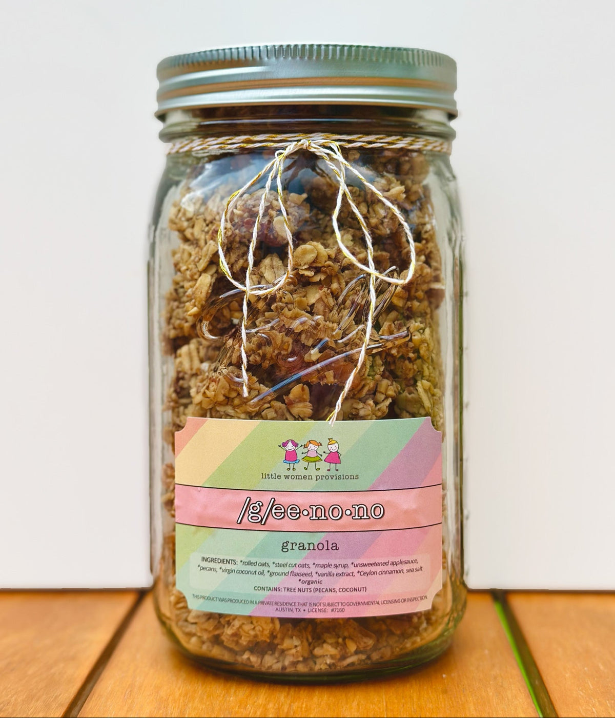 /g/ee•no•no (32oz jar)